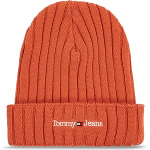 Pomarańczowa czapka Tommy Jeans