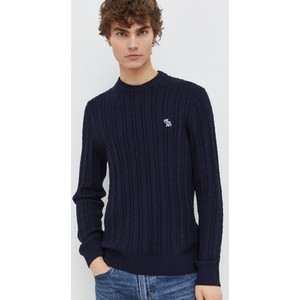 Granatowy sweter Abercrombie & Fitch
