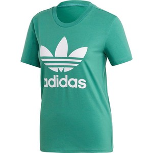 T-shirt Adidas Originals z okrągłym dekoltem z dzianiny z krótkim rękawem