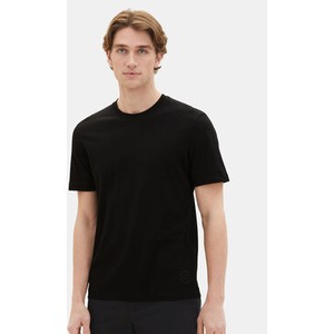 Czarny t-shirt Tom Tailor