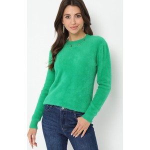 Zielony sweter born2be z tkaniny