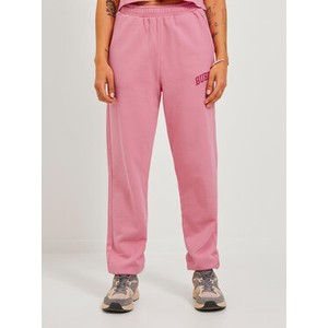 Różowe spodnie sportowe Jjxx w sportowym stylu z dresówki