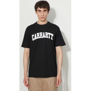 T-shirt Carhartt WIP z krótkim rękawem z bawełny w młodzieżowym stylu