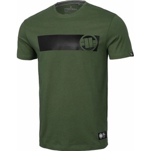 Zielony t-shirt Pitbull West Coast z bawełny