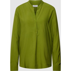 Zielona bluzka Seidensticker w stylu casual z długim rękawem