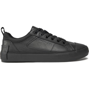 Sneakersy Calvin Klein Jeans Vulcanized Low Laceup Mix In Uc YM0YM00894 Triple Black 0GT