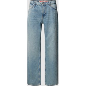 Granatowe jeansy Only w stylu casual