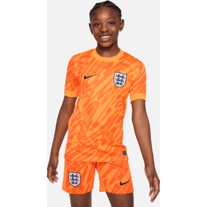 Pomarańczowa koszulka dziecięca Nike z krótkim rękawem dla chłopców