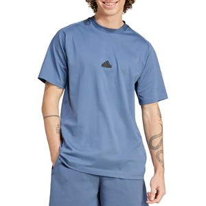 Niebieski t-shirt Adidas