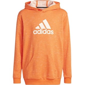 Pomarańczowa bluza dziecięca Adidas z bawełny
