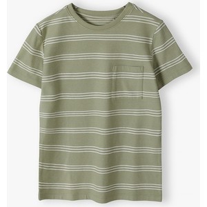 Zielona koszulka dziecięca Lincoln & Sharks By 5.10.15. dla chłopców