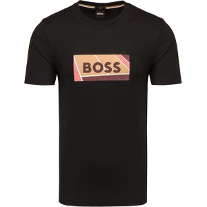 T-shirt Hugo Boss z bawełny w młodzieżowym stylu