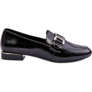 Czarne buty Sergio Leone lakierowane