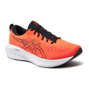 Pomarańczowe buty sportowe ASICS w sportowym stylu