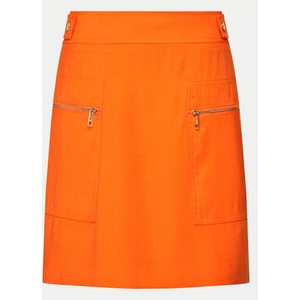 Pomarańczowa spódnica DKNY w stylu casual
