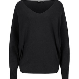 Czarny sweter SUBLEVEL w stylu casual