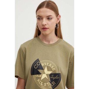 T-shirt Converse z nadrukiem z bawełny