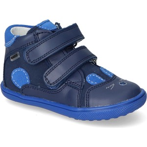 Buty dziecięce zimowe Bartek ze skóry na rzepy dla chłopców