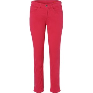 Czerwone spodnie MAC w stylu casual