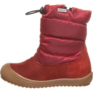 Czerwone buty dziecięce zimowe Naturino ze skóry