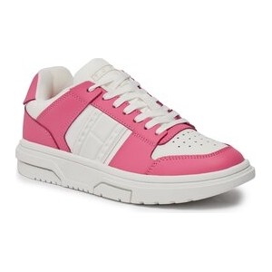 Różowe buty sportowe Tommy Jeans