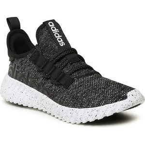 Czarne buty sportowe Adidas Sportswear sznurowane w sportowym stylu