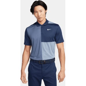 Niebieski t-shirt Nike w stylu klasycznym z krótkim rękawem