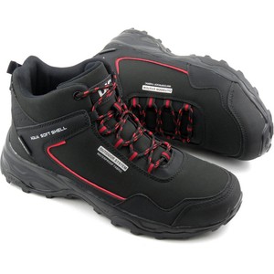 Czarne buty trekkingowe DK sznurowane