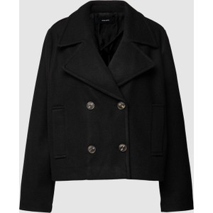 Czarna kurtka Vero Moda krótka w stylu casual