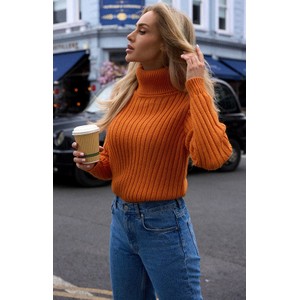 Pomarańczowy sweter MOE