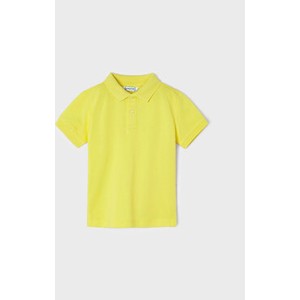 Żółta koszulka dziecięca Mayoral dla chłopców