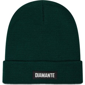 Zielona czapka Diamante