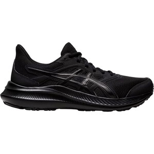 Czarne buty sportowe ASICS w sportowym stylu sznurowane
