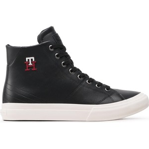 Sneakersy Tommy Hilfiger - Th Hi Vulc Street Leather FM0FM04739 Black BDS