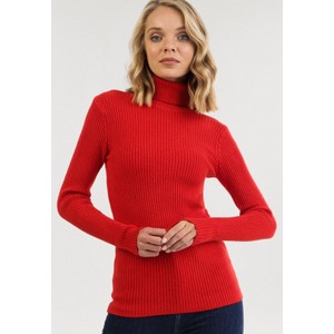 Czerwony sweter born2be