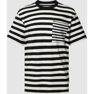 T-shirt Tom Tailor Denim w stylu casual z krótkim rękawem z bawełny