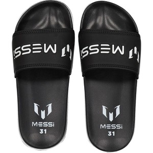 Czarne buty dziecięce letnie Messi