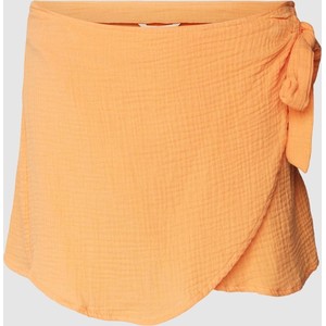 Pomarańczowa spódnica Review w stylu casual z bawełny