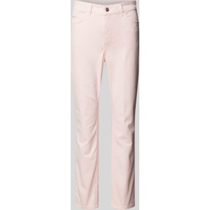 Różowe spodnie MAC