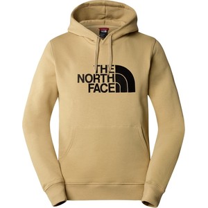 Brązowa bluza The North Face w młodzieżowym stylu z bawełny