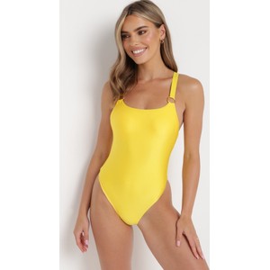 Żółty strój kąpielowy born2be w stylu casual