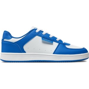 Niebieskie buty sportowe Kappa w sportowym stylu sznurowane