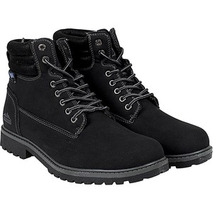 Czarne buty zimowe ubierzsie.com sznurowane