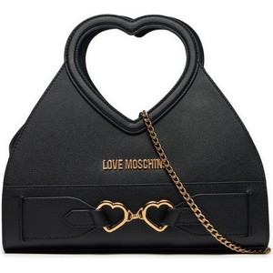 Czarna torebka Love Moschino na ramię mała