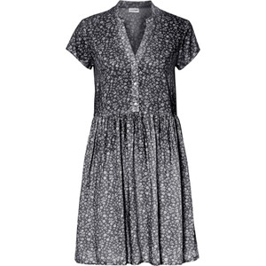 Sukienka bonprix z dekoltem w kształcie litery v z krótkim rękawem
