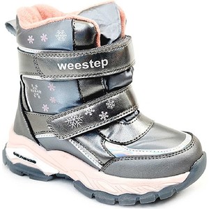 Buty dziecięce zimowe Weestep z wełny na rzepy
