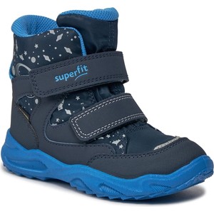 Buty dziecięce zimowe Superfit dla chłopców z goretexu