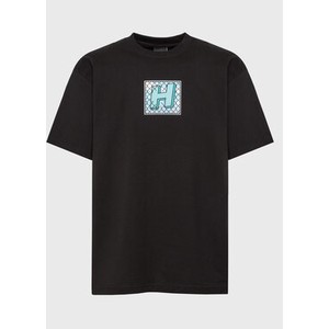 Czarny t-shirt HUF