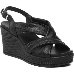 Czarne sandały Igi & Co w stylu casual