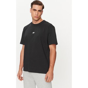T-shirt New Balance w sportowym stylu z krótkim rękawem z bawełny